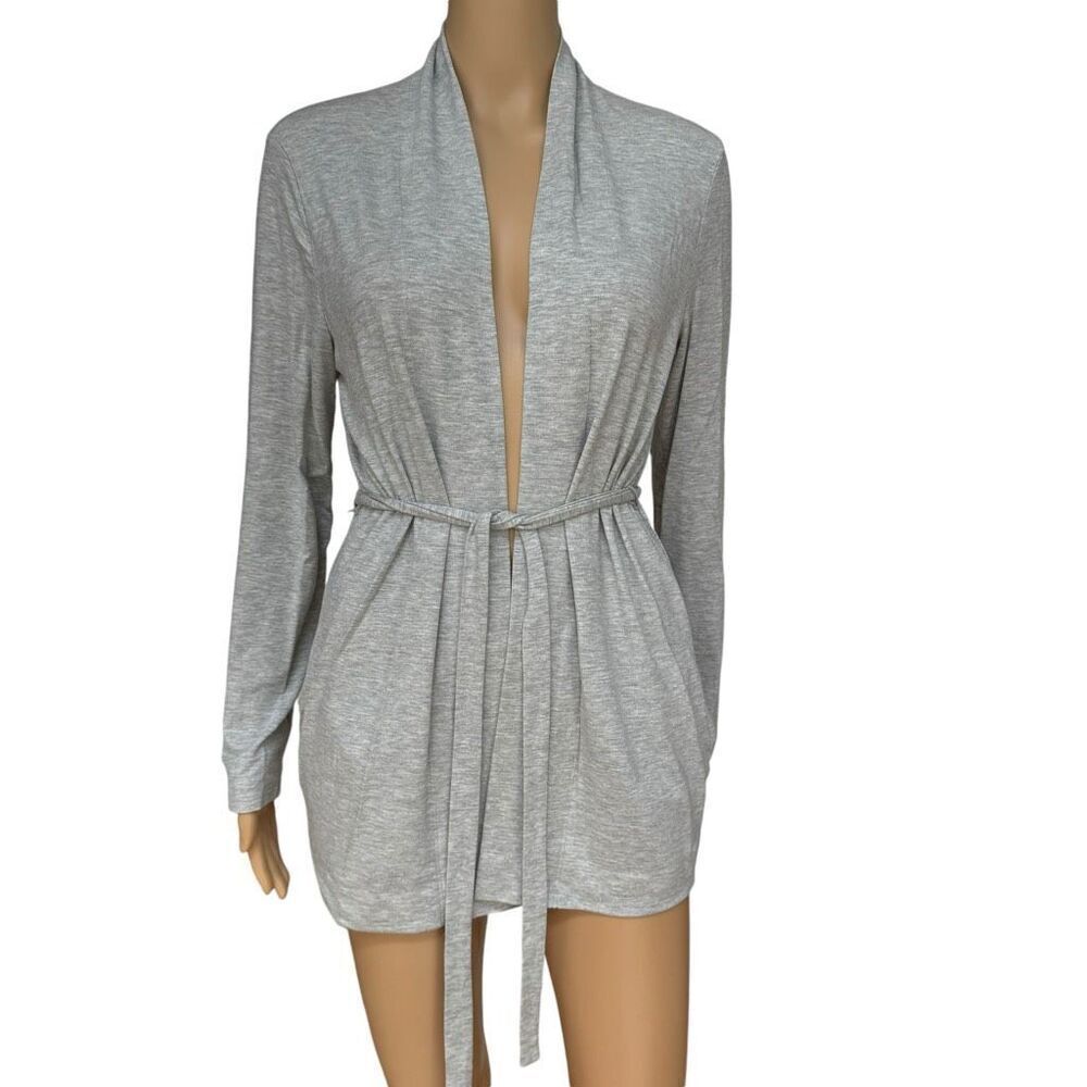 Banana Republic Women’s Tie Cardigan duster Size M Grey